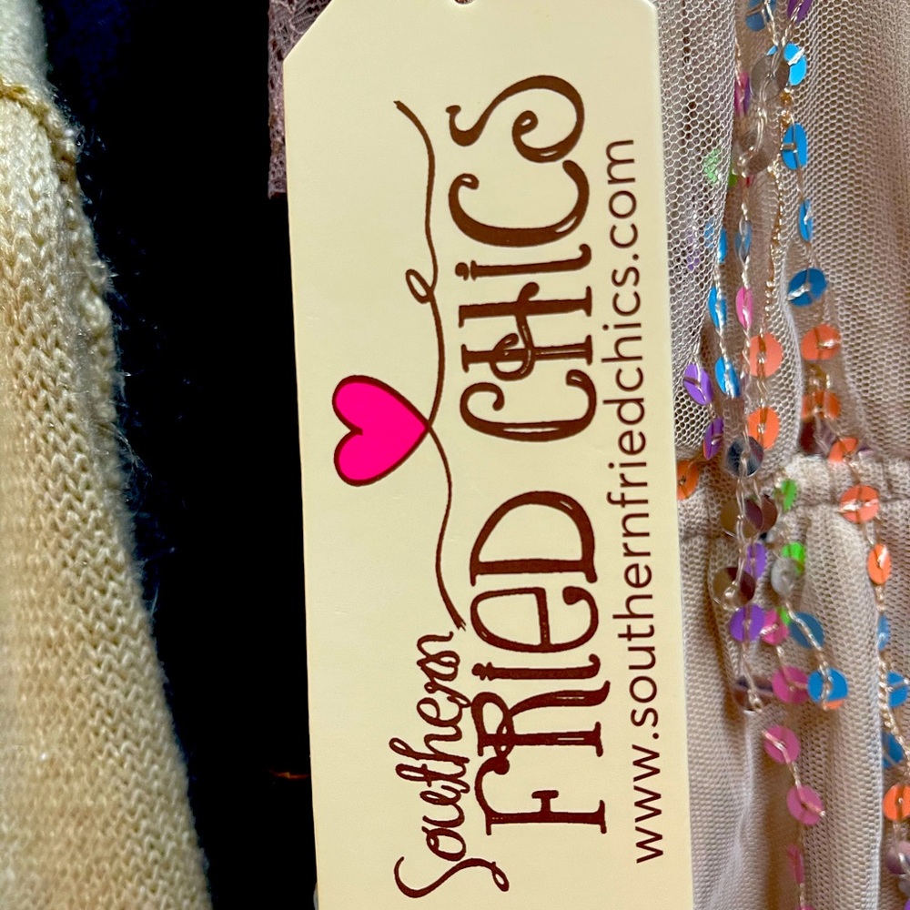Southern sparkly short dress
